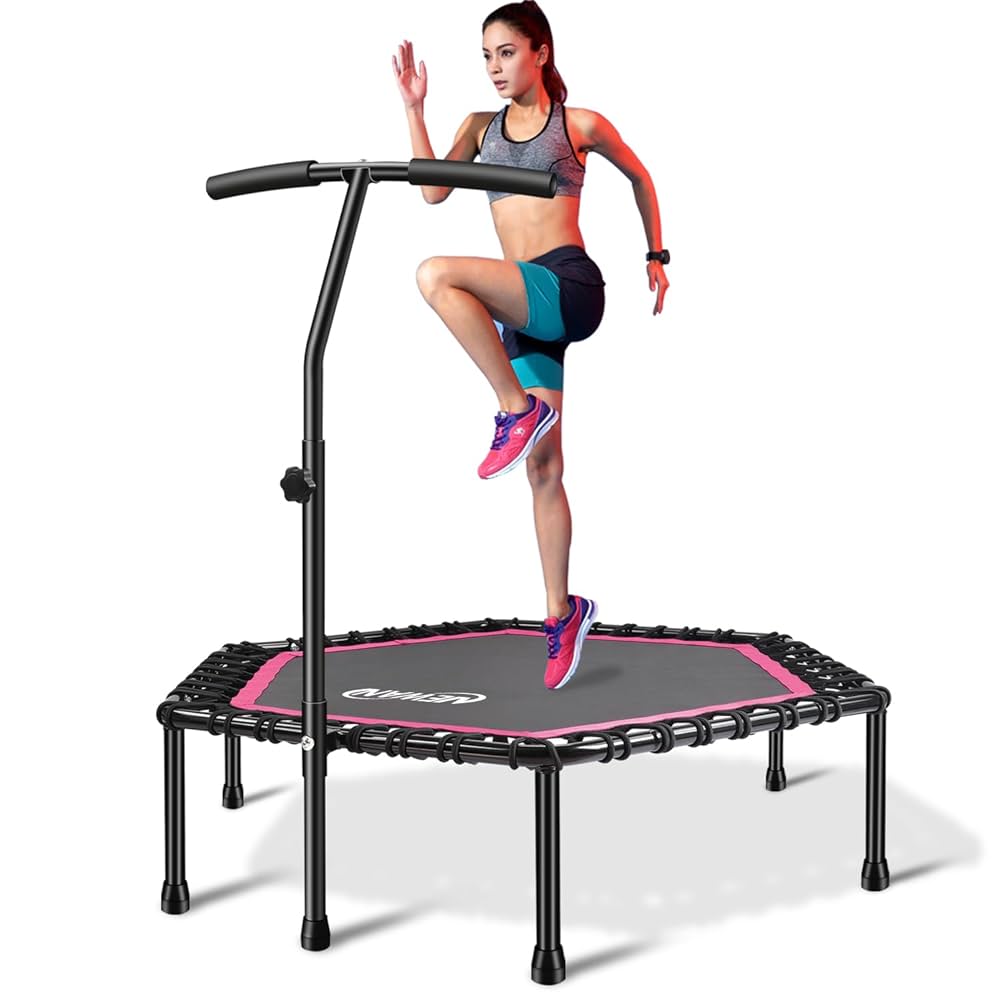 trampolina fitness 120cm to sprzęt do ćwiczeń i treningu w domu sprężysta trampolina do ćwiczeń w domu