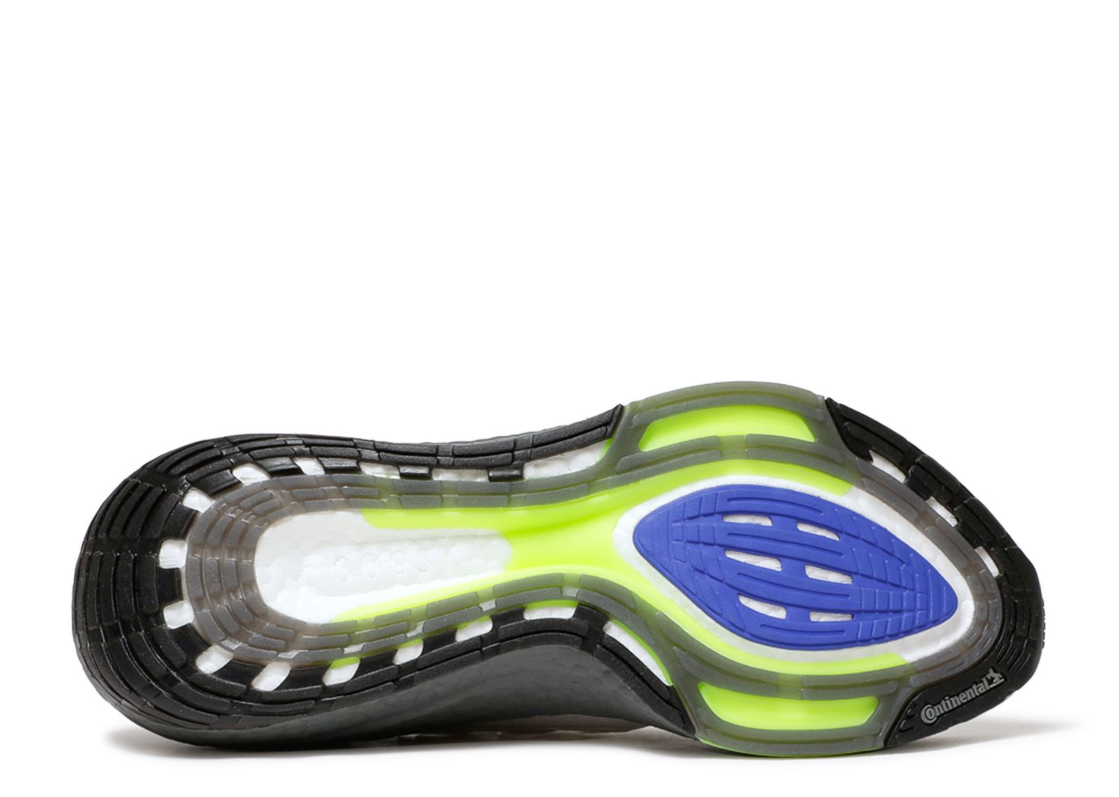 pi Boost wypełniająca podeszwę Adidas Ultraboost w przekroju